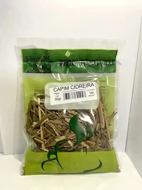 Capim Cidreira (Cymbopogon citratus) – 30g