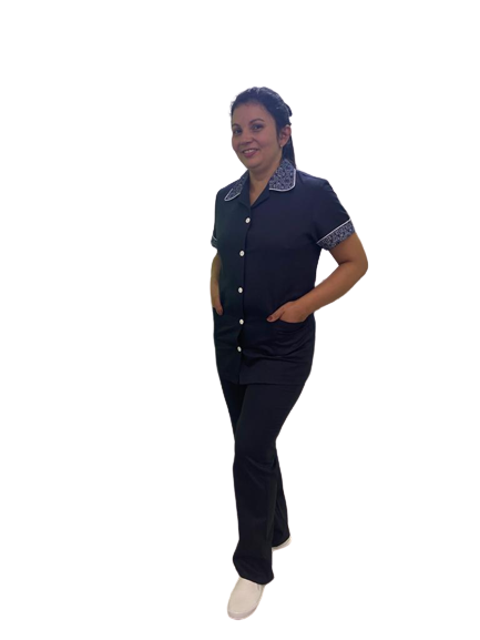 Conjunto de Calça em Algodão