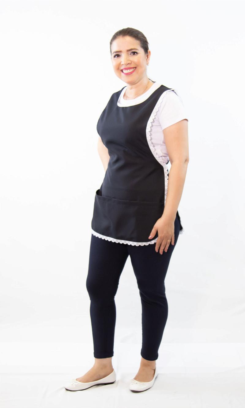 Bata com bordado Oxford