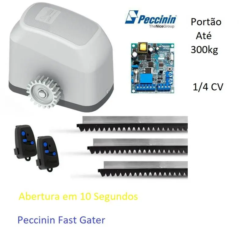 Imagem ilustrativa de Motor para portão de correr peccinin