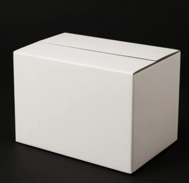 Imagem ilustrativa de Caixa De Papelão Branca