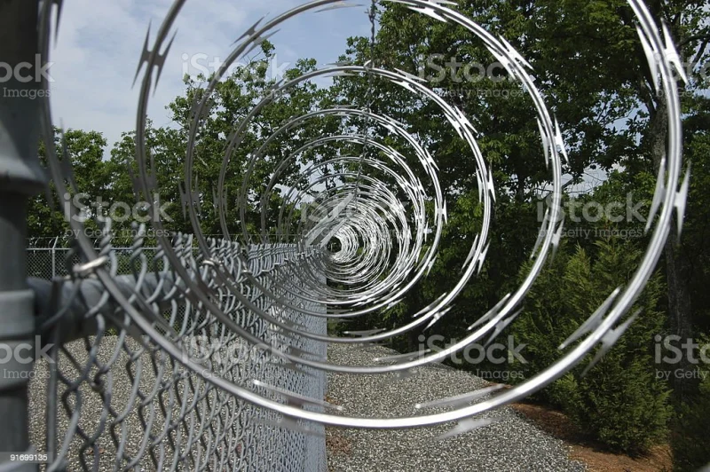Concertina espiral aço galvanizado