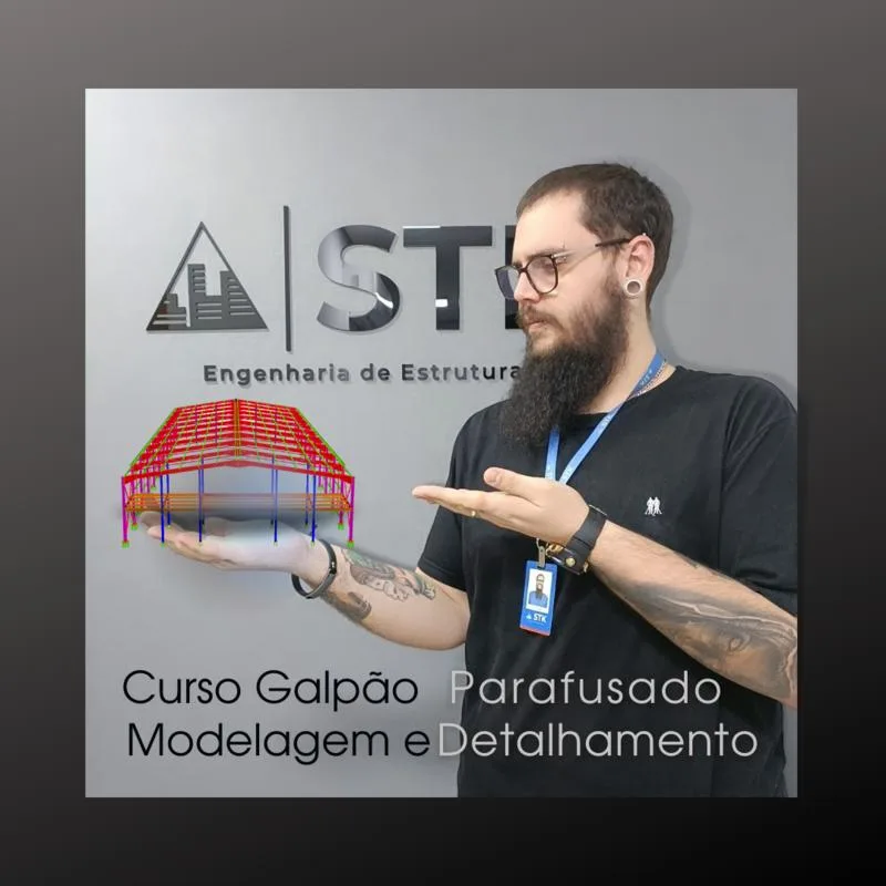 Imagem ilustrativa de Curso projeto de estruturas metálicas