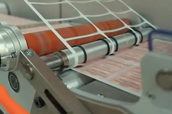 Máquina de impressão de etiquetas