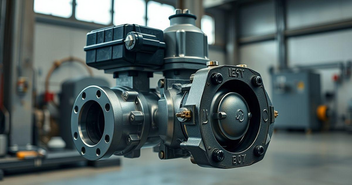Válvula esfera com atuador pneumático Valmicro é a escolha ideal para suas necessidades industriais