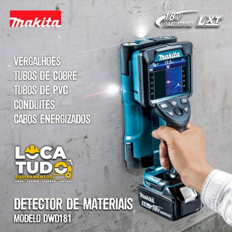 Detector de materiais Makita Detector de materiais Makita