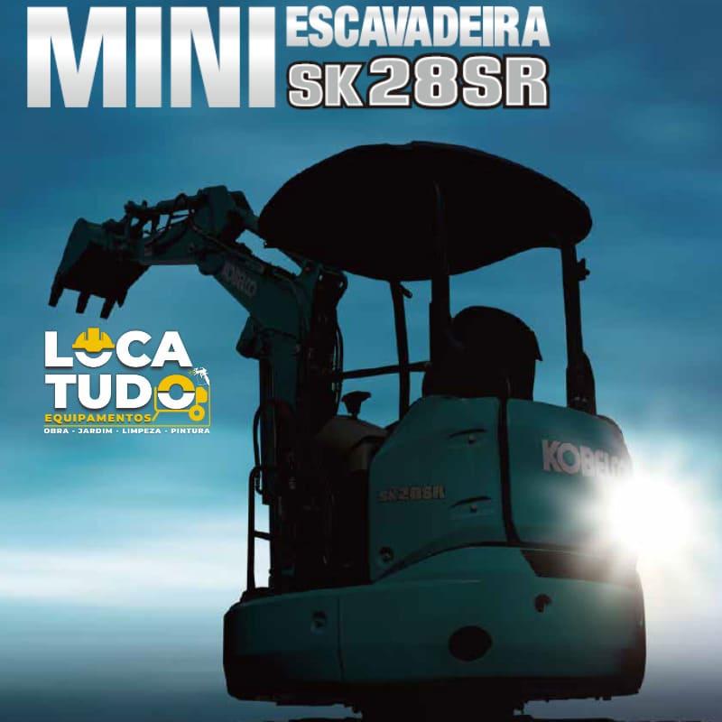 Mini Escavadeira Kobelco SK28SR Mini Escavadeira Kobelco SK28SR