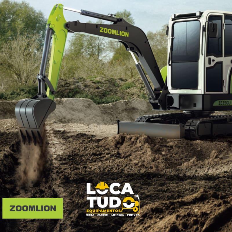 Mini Escavadeira Zoomlion ZE35GU