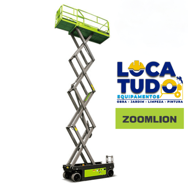 Plataforma Elevatória Tesoura Elétrica ZS 0808 DC