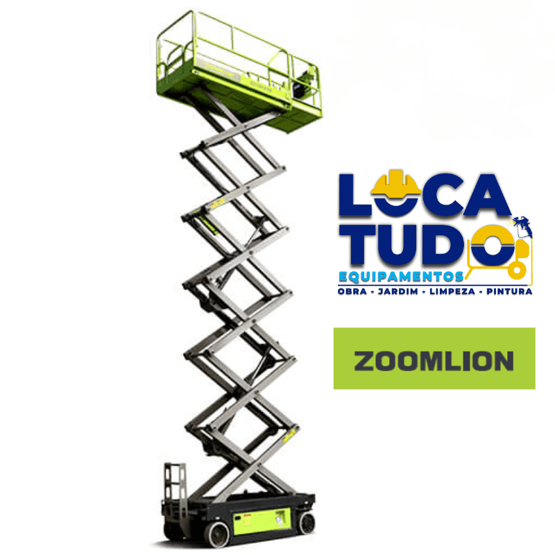 Plataforma Elevatória Tesoura Elétrica ZS 1212 DC
