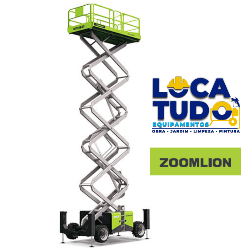 Plataforma Elevatória Tesoura Terreno Acidentado ZS 1623 RT