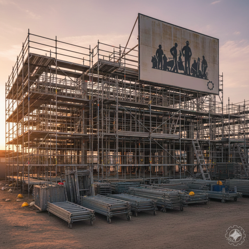 Aluguel de Andaimes: A Solução para Obras Seguras e Mais Eficientes