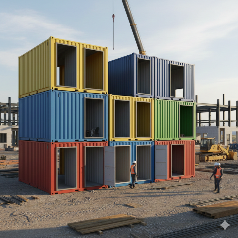 Benefícios de Alugar Containers para Obras e Reformas: Praticidade e Economia Garantidas