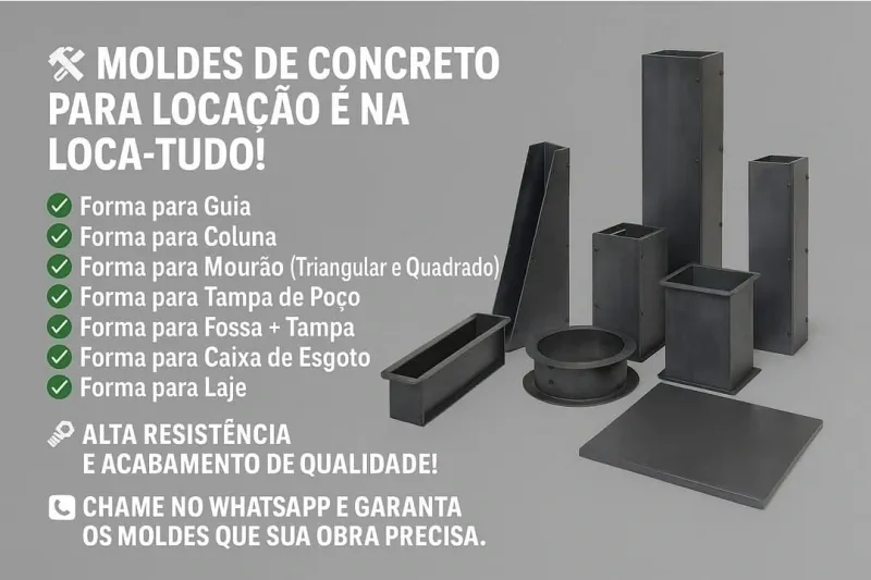 Aluguel de Formas para Construção