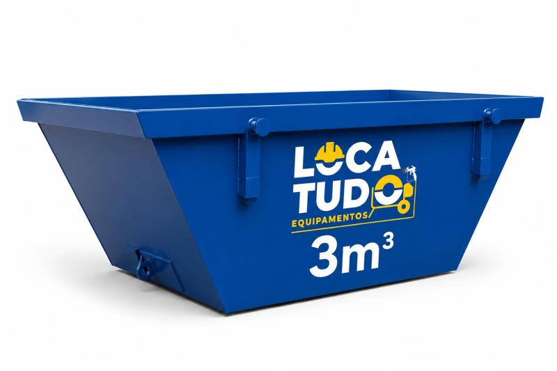 Aluguel de Caçamba 3m³