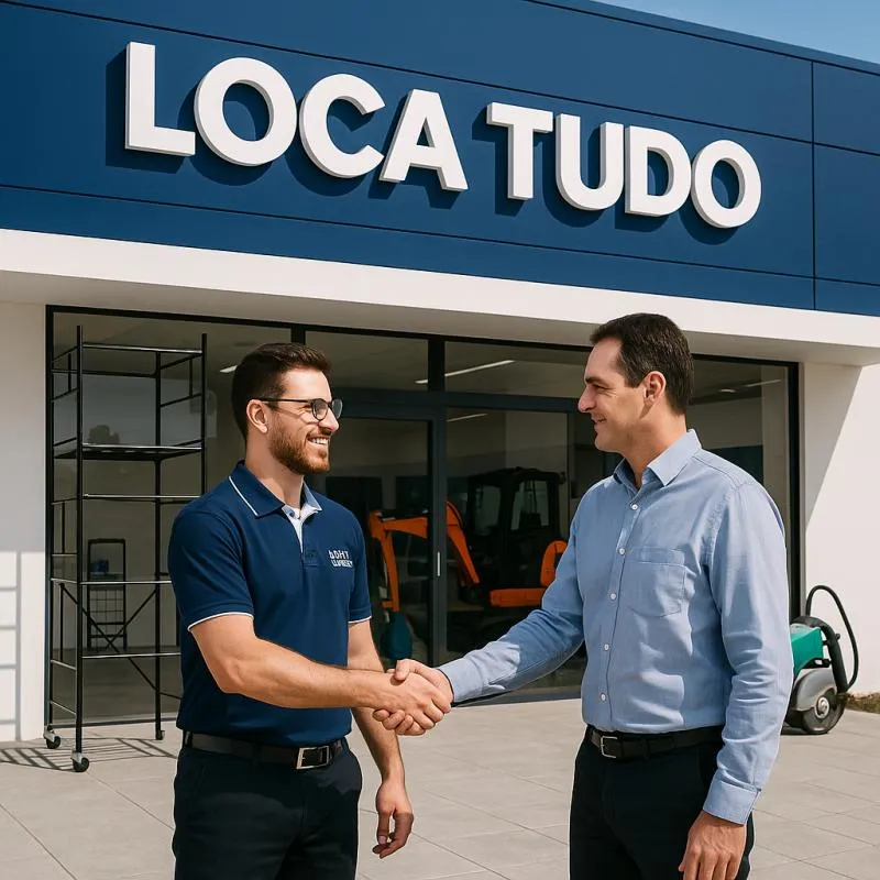 Imagem ilustrativa de Aluguel equipamentos construção civil alumínio