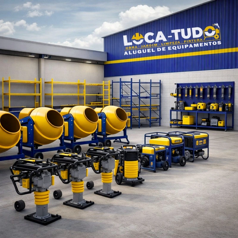 Imagem ilustrativa de Franquia locação de equipamentos para construção civil