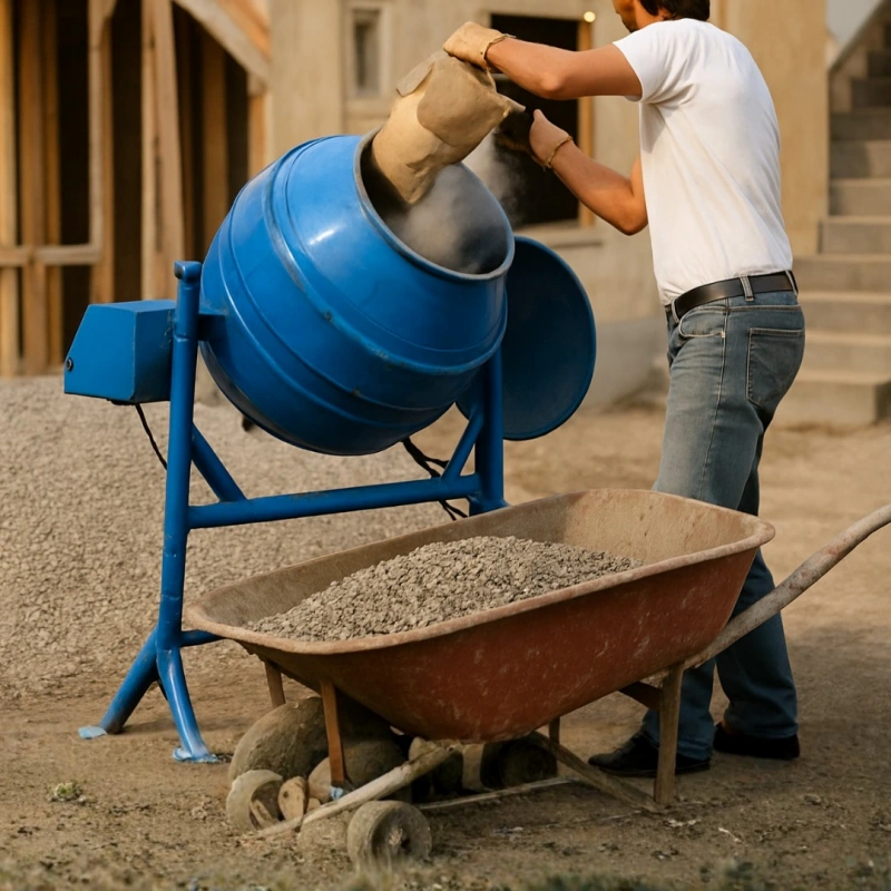 Imagem ilustrativa de Locação de betoneira lins preço