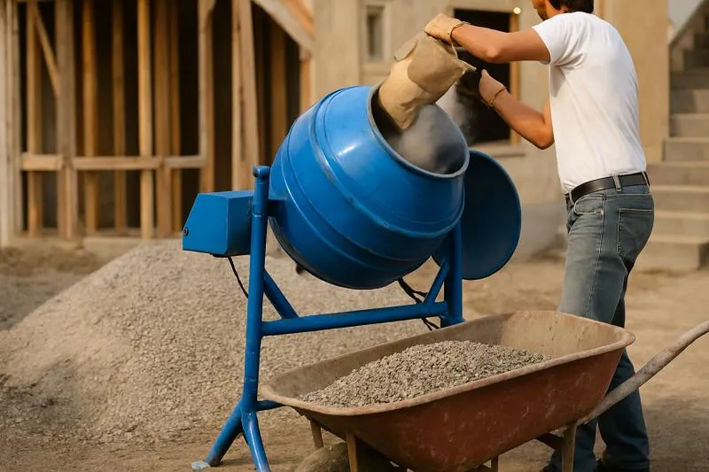 Imagem ilustrativa de Locação de betoneiras em araras