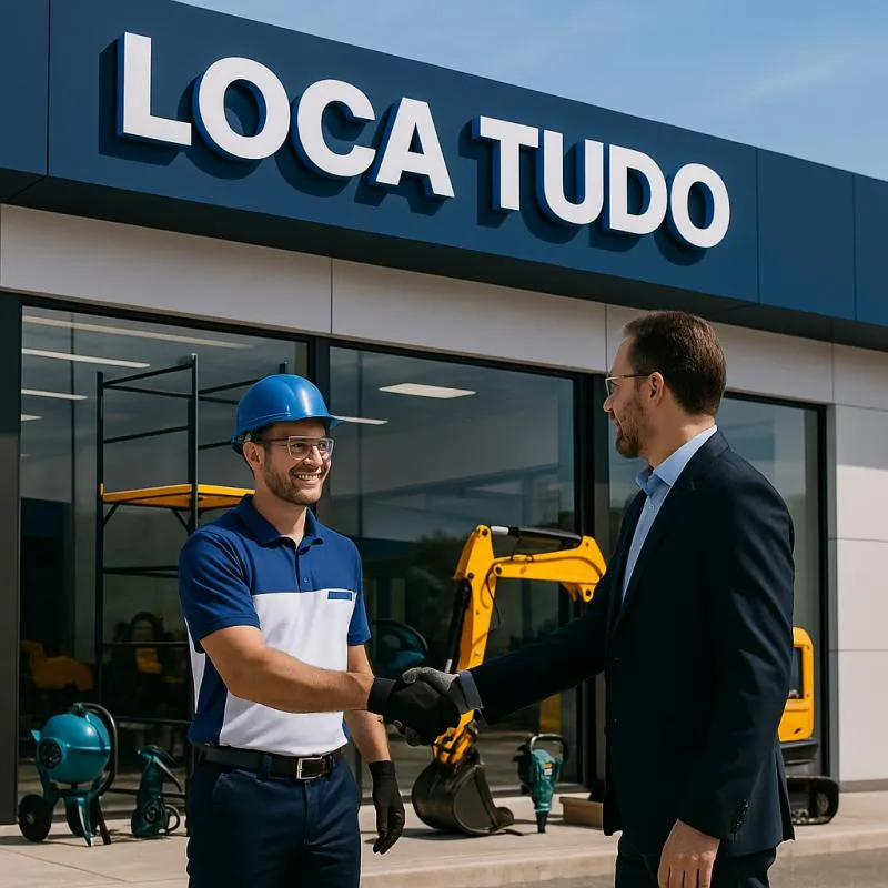 Imagem ilustrativa de Locadora equipamentos obra são roque