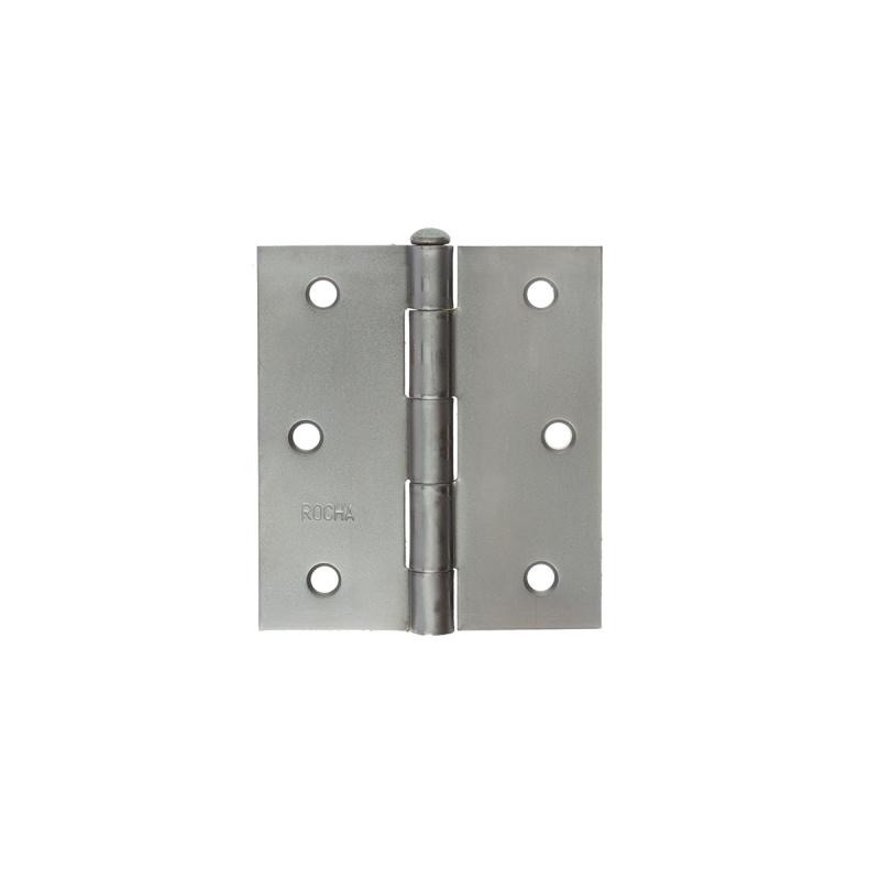 DOBRADICA DE ABA MEDIA PINO REVERSIVEL ROCHA ACO NATURAL 88.9X76.2X1.90MM