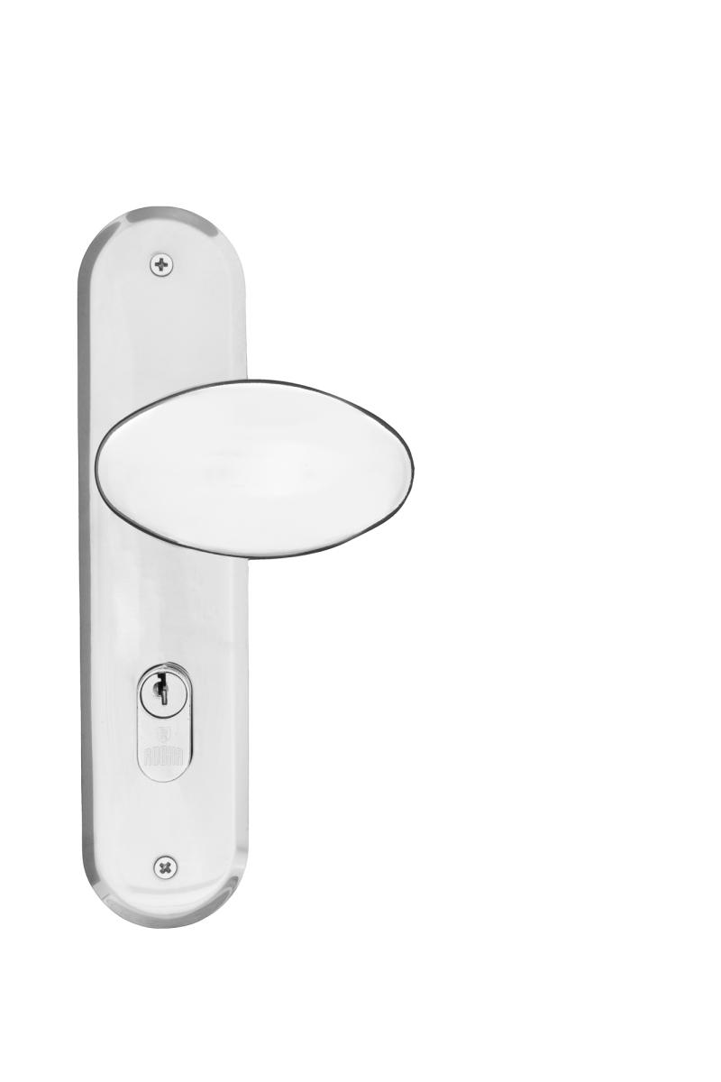 FECHADURA EMBUTIR DWELL SUPREME EXTERNA ROCHA ESPELHO INOX 430 POLIDO 40 VAREJO