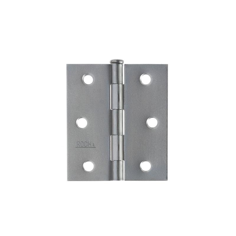 DOBRADICA DE ABA LEVE PINO REVERSIVEL ROCHA ACO NATURAL 76.2X63.5X1.20MM