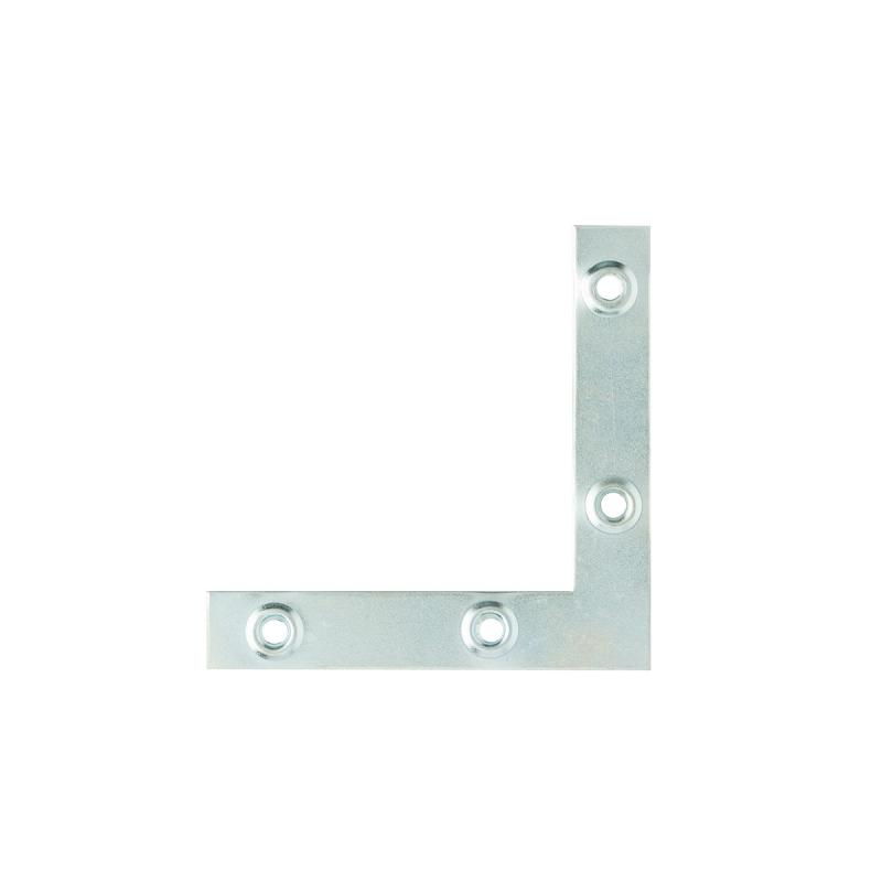 ESQUADRO PARA CAIXILHOS AÇO GAL. ZINCADO 100MM