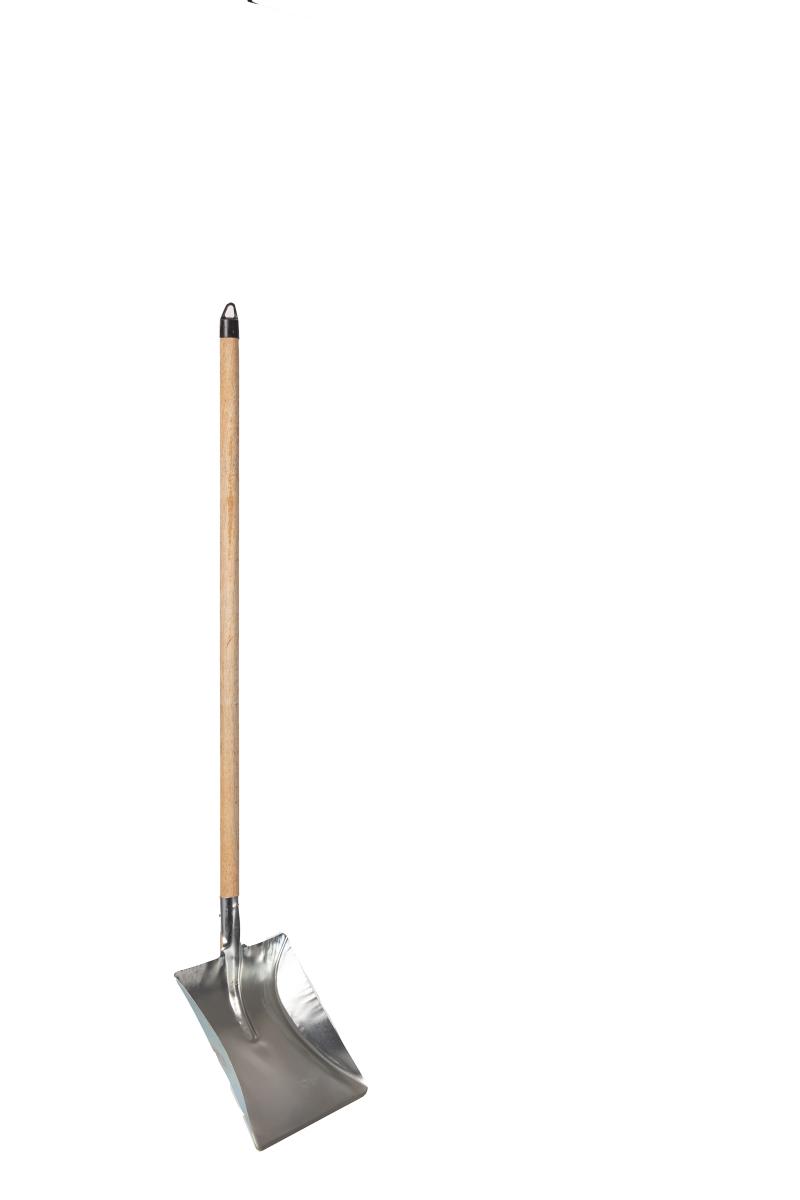 PÁ DE LIXO AÇO GAL. ZINCADO CABO MADEIRA 800MM