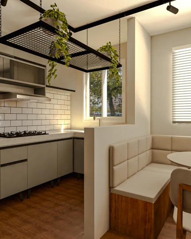 Apartamento Planejado com Design Industrial: Um Projeto de Engenharia e Estilo