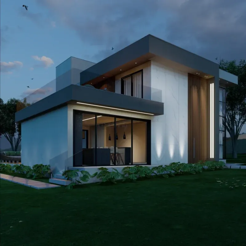 Casa Moderna em Barão de Cocais: Conforto, Luz Natural e Integração com a Natureza