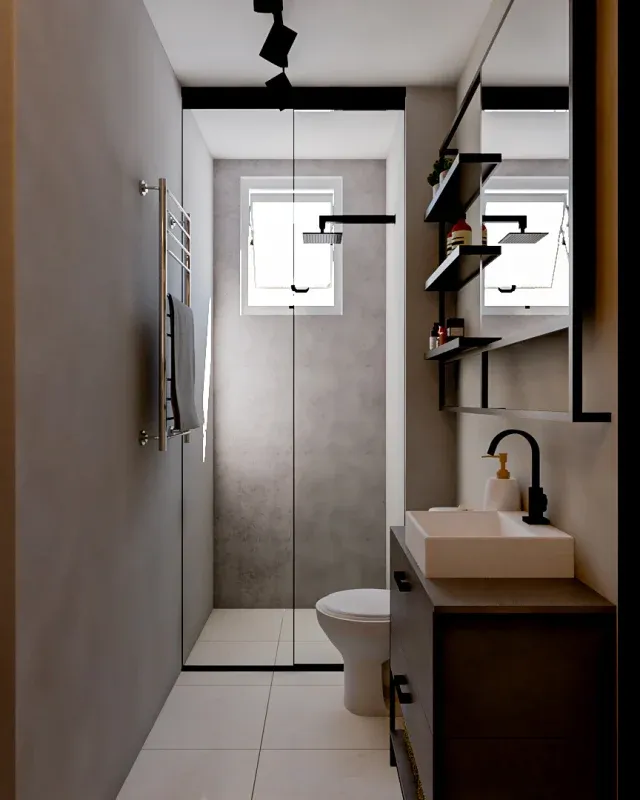 Apartamento Planejado com Design Industrial: Um Projeto de Engenharia e Estilo