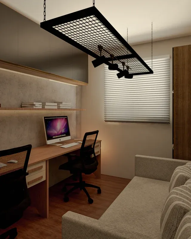 Apartamento Planejado com Design Industrial: Um Projeto de Engenharia e Estilo