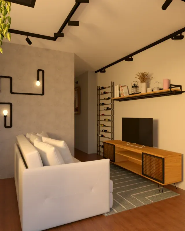 Apartamento Planejado com Design Industrial: Um Projeto de Engenharia e Estilo