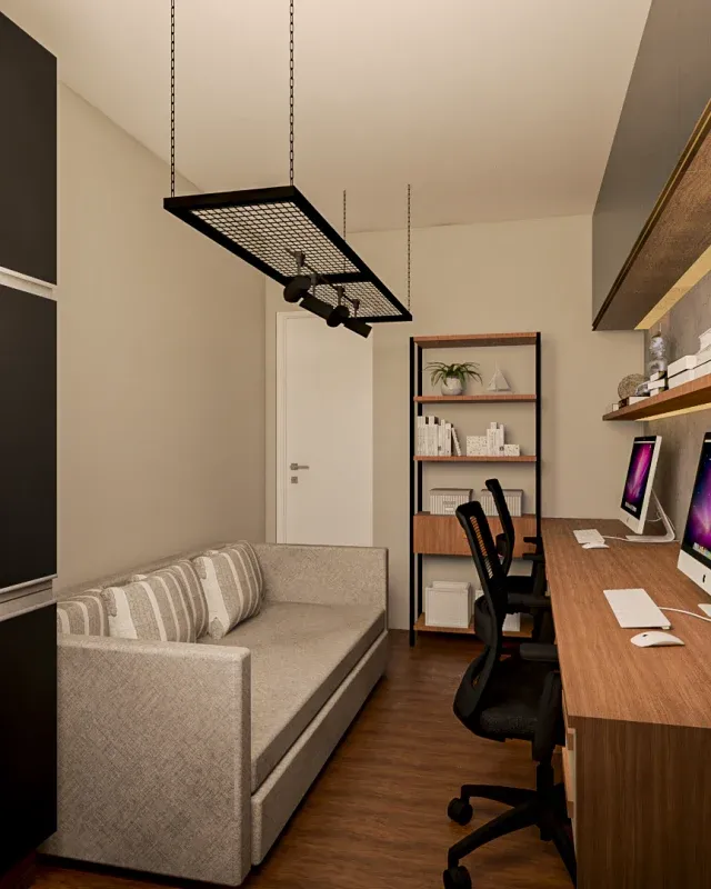 Apartamento Planejado com Design Industrial: Um Projeto de Engenharia e Estilo