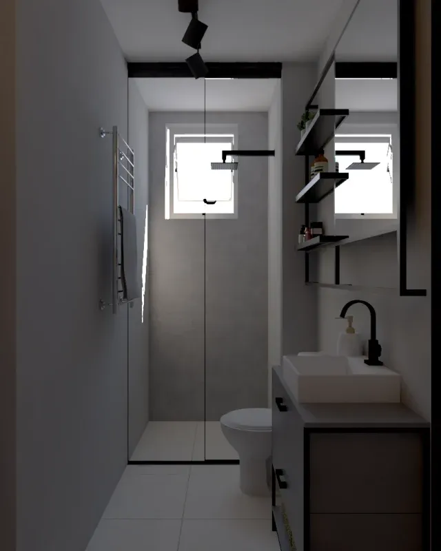 Apartamento Planejado com Design Industrial: Um Projeto de Engenharia e Estilo