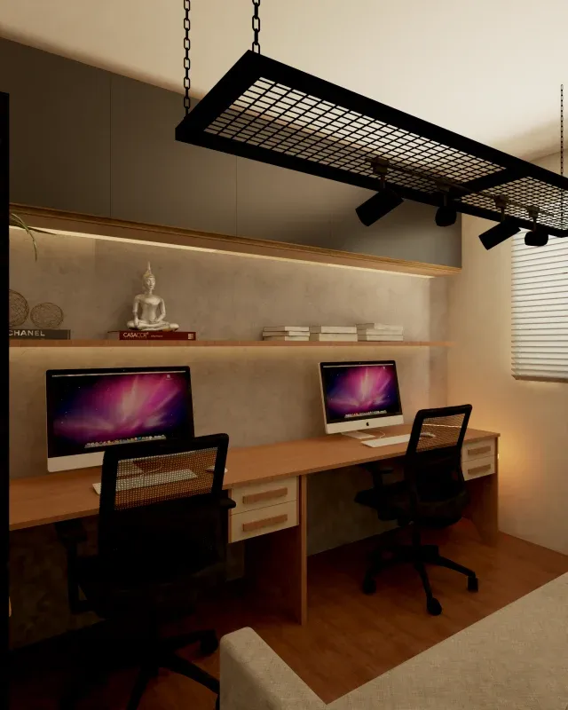 Apartamento Planejado com Design Industrial: Um Projeto de Engenharia e Estilo