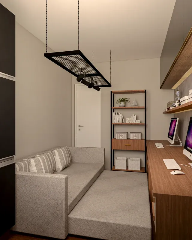 Apartamento Planejado com Design Industrial: Um Projeto de Engenharia e Estilo