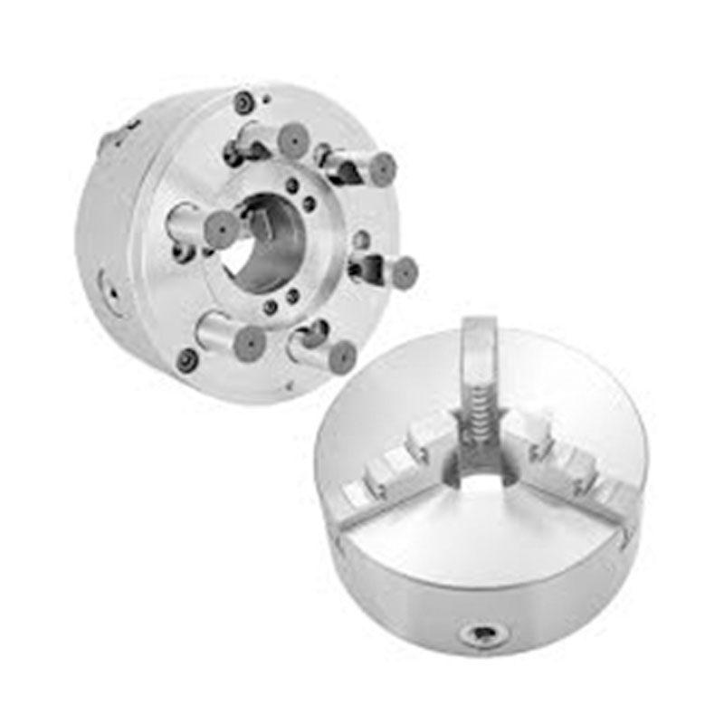 Placas Autocentrantes com 3 Castanhas Monobloco e Fixação Camlock
