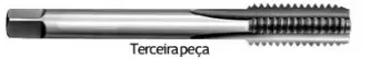 Machos Manuais HSS Terceira peça