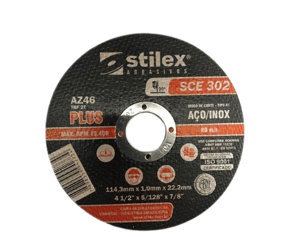 DISCO DE CORTE LINHA INOX SCE 302