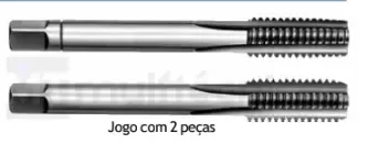 Machos Manuais HSS 2 peças