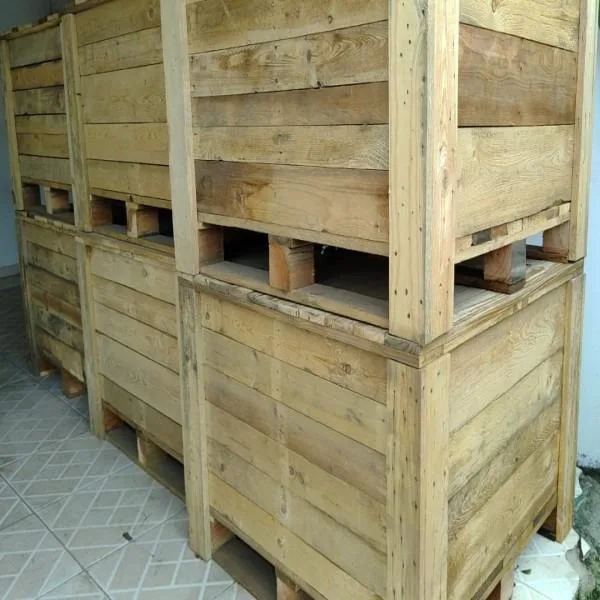 Imagem ilustrativa de Caixa De Pallet Com Tampa