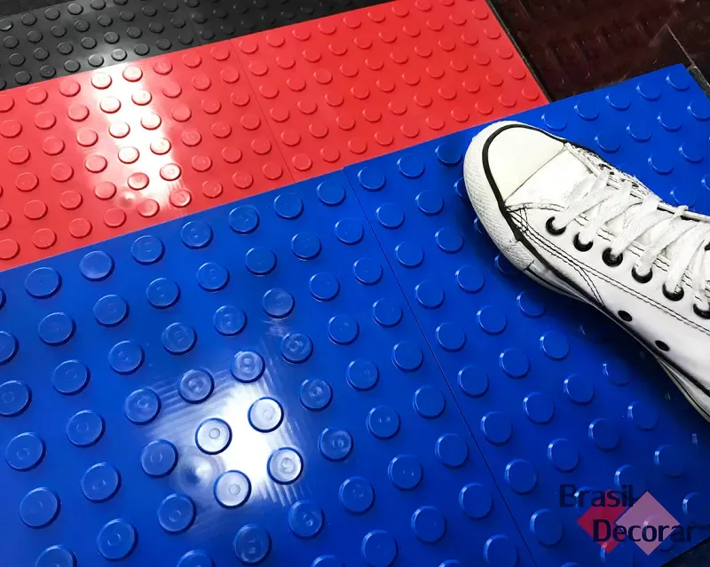 Piso Pastilhado PVC