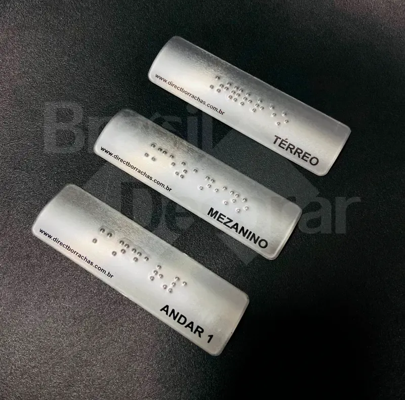 Placa para Corrimão 