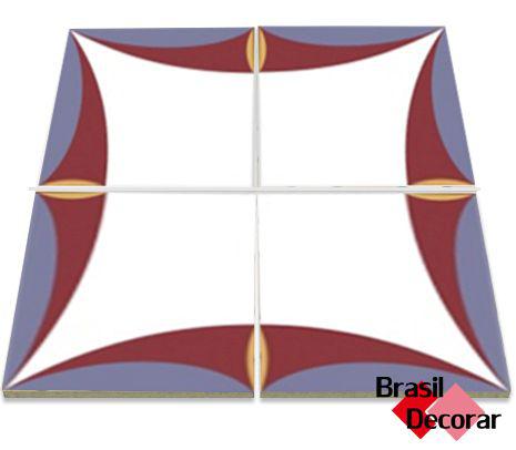 Decorado Florões 20×20