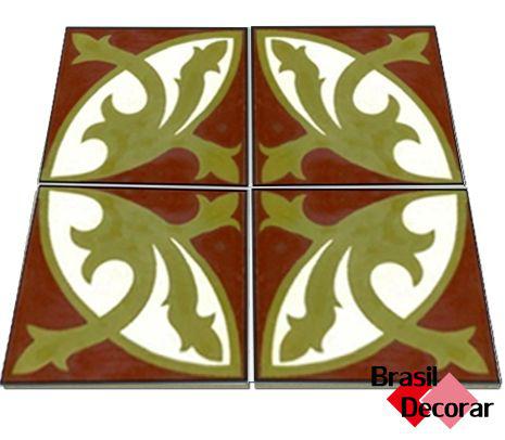 Decorado Florões 20×20