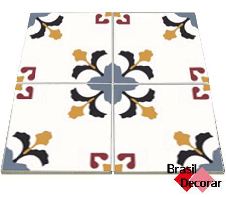 Decorado Florões 20×20