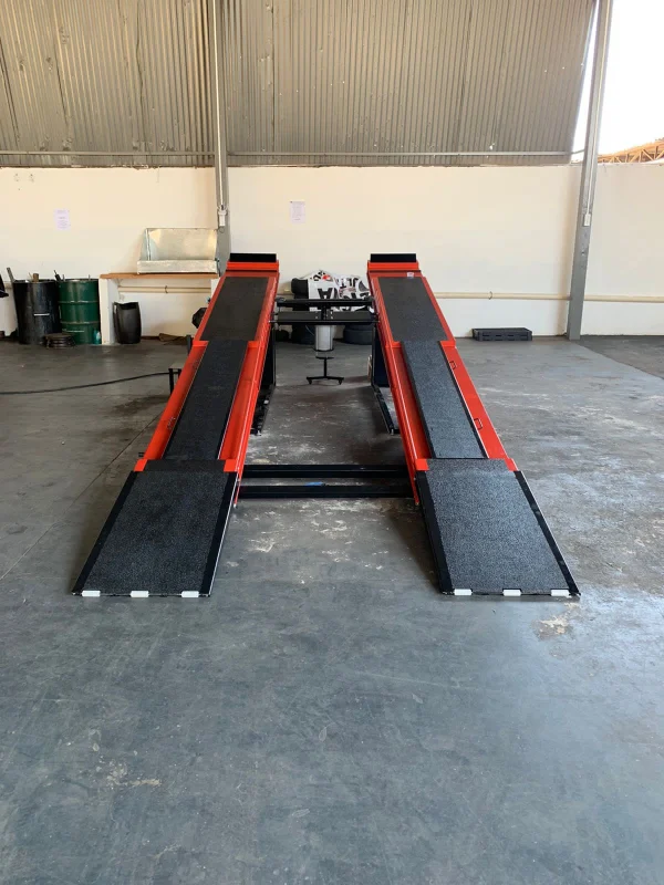 Rampa de alinhamento automotivo completa