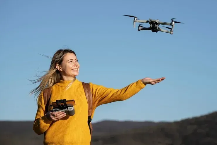 Imagem ilustrativa de Levantamento planialtimétrico com drone